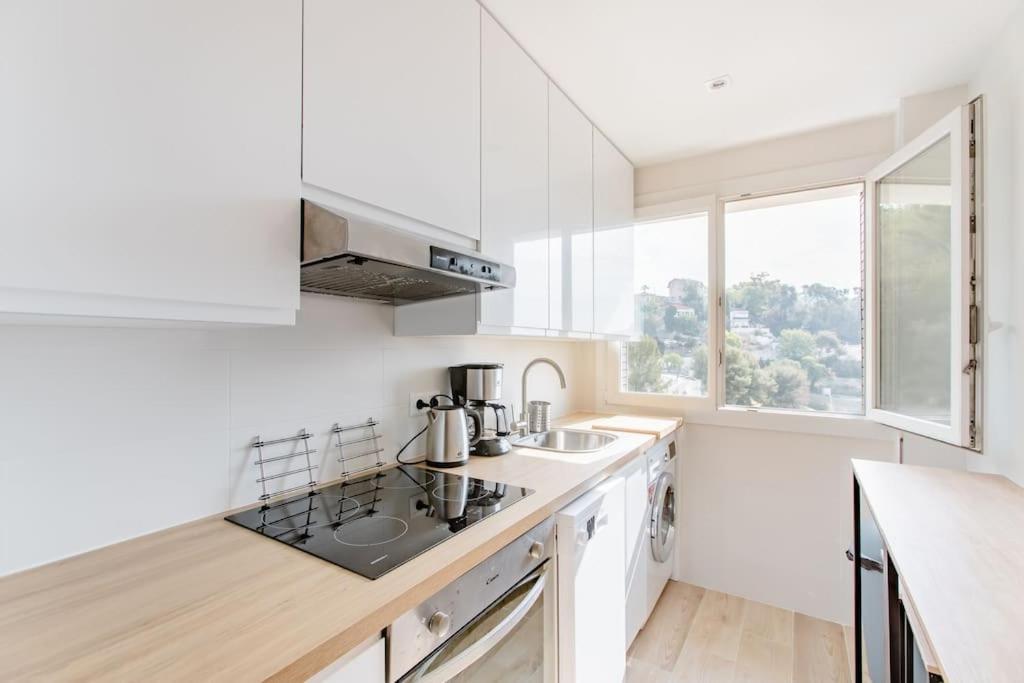 Private Room In Renovated Apartment - Tram 1 Min Walk นีซ ภายนอก รูปภาพ
